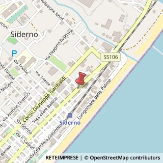 Mappa Via Enrico Fermi, 107, 89048 Siderno, Reggio di Calabria (Calabria)