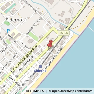 Mappa Via Enrico Fermi, 103/107, 89048 Siderno, Reggio di Calabria (Calabria)