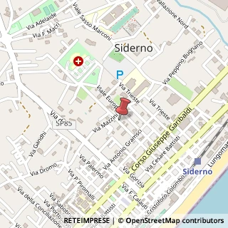 Mappa Via Fiume, 66, 89048 Siderno, Reggio di Calabria (Calabria)