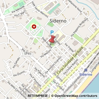 Mappa Viale Europa, 25, 89048 Siderno, Reggio di Calabria (Calabria)
