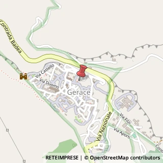 Mappa Via IV Novembre, 38, 89040 Gerace, Reggio di Calabria (Calabria)