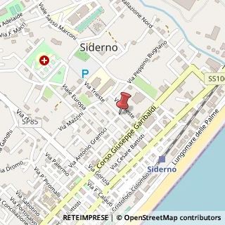Mappa Via Trieste, 32, 89048 Siderno, Reggio di Calabria (Calabria)
