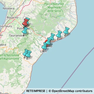 Mappa Via Genova, 89048 Siderno RC, Italia (15.52545)