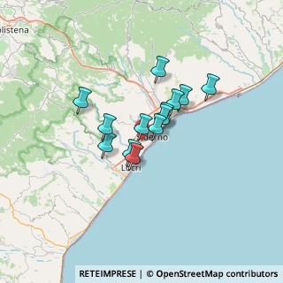 Mappa Contrada Tamburi, 89048 Siderno RC, Italia (5.07)