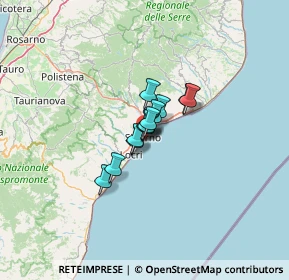 Mappa Corso, 89048 Siderno RC, Italia (6.08385)