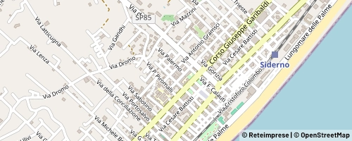 Mappa Siderno