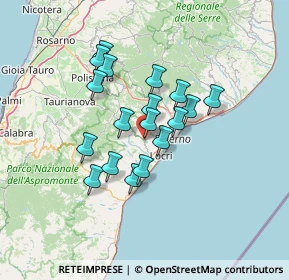 Mappa Piazza del Tocco, 89040 Gerace RC, Italia (11.9)