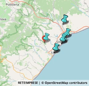 Mappa Piazza del Tocco, 89040 Gerace RC, Italia (6.98375)