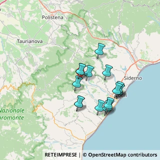 Mappa 89040 Antonimina RC, Italia (7.06438)