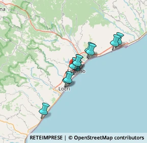 Mappa Via Don Luigi Sturzo, 89048 Siderno RC, Italia (5.00909)