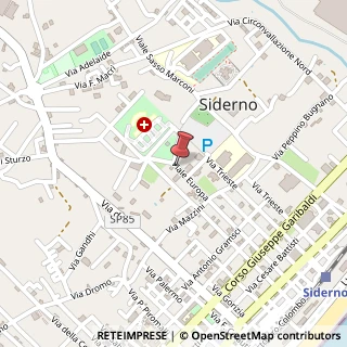 Mappa Viale Europa, 27, 89048 Siderno, Reggio di Calabria (Calabria)