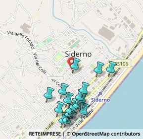 Mappa 89048 Siderno RC, Italia (0.632)