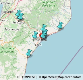 Mappa 89048 Siderno RC, Italia (11.67091)