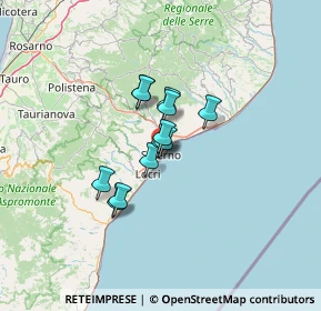 Mappa 89048 Siderno RC, Italia (8.8175)