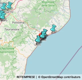 Mappa 89048 Siderno RC, Italia (16.89385)