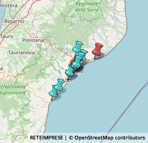 Mappa Via Trieste angolo, 89048 Siderno RC, Italia (6.13692)
