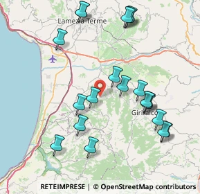 Mappa Via A. Miceli, 88025 San Pietro a Maida CZ, Italia (9.427)