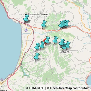 Mappa Via A. Miceli, 88025 San Pietro a Maida CZ, Italia (7.67563)