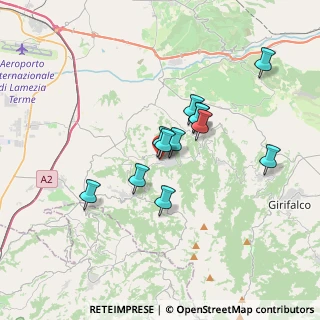 Mappa Via A. Miceli, 88025 San Pietro a Maida CZ, Italia (3.01833)