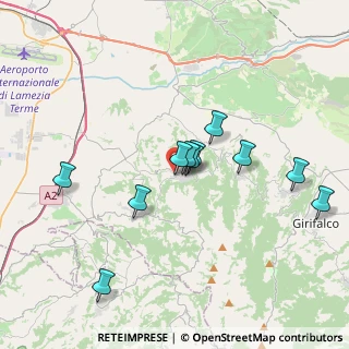 Mappa Via A. Miceli, 88025 San Pietro a Maida CZ, Italia (3.68727)
