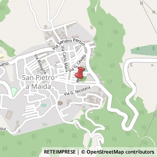 Mappa Via P. Sgr?, 157, 88025 San Pietro a Maida, Catanzaro (Calabria)