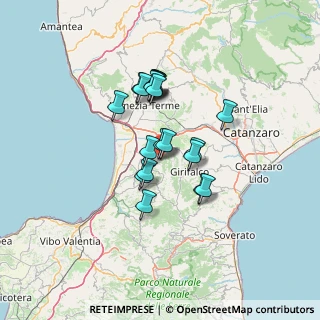 Mappa Via Antonio Sgro, 88025 San Pietro a Maida CZ, Italia (11.14)