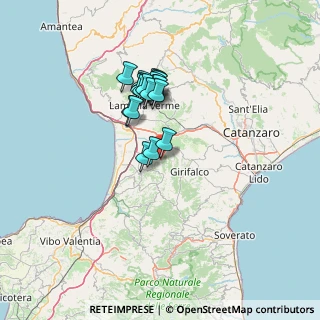 Mappa Via Antonio Sgro, 88025 San Pietro a Maida CZ, Italia (11.93684)