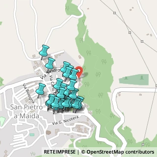 Mappa Via Sandro Pertini, 88025 San Pietro a Maida CZ, Italia (0.24286)