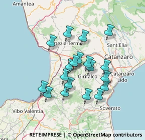 Mappa Via S.Pertini, 88025 San Pietro a Maida CZ, Italia (12.81526)