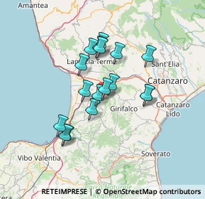 Mappa Via S.Pertini, 88025 San Pietro a Maida CZ, Italia (12.25647)