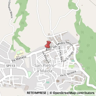 Mappa Via michele bianchi, 88046 San Pietro a Maida, Catanzaro (Calabria)