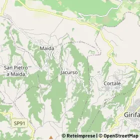 Mappa Jacurso