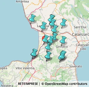 Mappa 88022 Curinga CZ, Italia (12.4035)