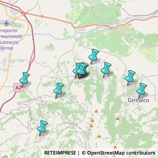Mappa Via Piergiorgio Frassati, 88025 San Pietro a Maida CZ, Italia (3.50545)
