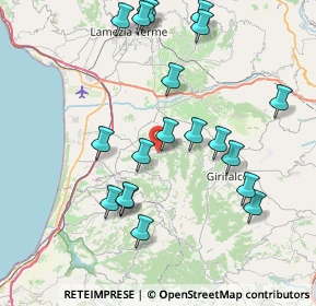 Mappa Via Enrico Berlinguer, 88025 San Pietro a Maida CZ, Italia (9.308)