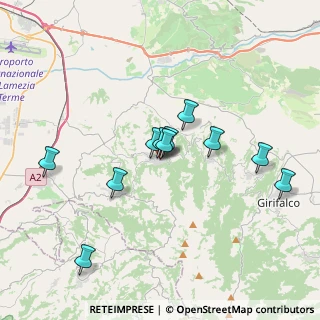 Mappa Via F. Baracca, 88025 San Pietro a Maida CZ, Italia (3.49727)