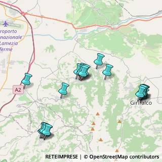 Mappa Via F. Baracca, 88025 San Pietro a Maida CZ, Italia (5.073)