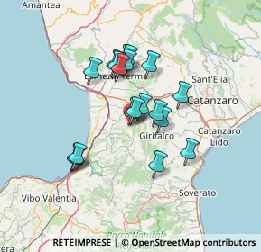 Mappa Via F. Baracca, 88025 San Pietro a Maida CZ, Italia (12.07526)