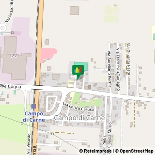 Mappa Via M. Callas, 04011 Campo di Carne LT, Italia, 04011 Aprilia, Latina (Lazio)