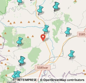 Mappa Via Petrara, 86070 Montaquila IS, Italia (6.34615)