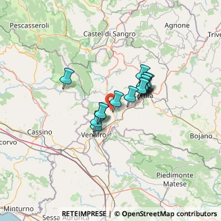 Mappa Via Petrara, 86070 Montaquila IS, Italia (9.66667)