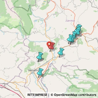 Mappa Via Petrara, 86070 Montaquila IS, Italia (8.11)