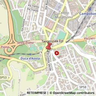 Mappa Via Conte Verde, 1, 86100 Campobasso, Campobasso (Molise)