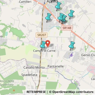 Mappa Via Pasta G.xx, 04011 Aprilia LT, Italia (3.21667)