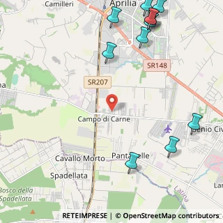 Mappa Via Pasta G.xx, 04011 Aprilia LT, Italia (3.31)