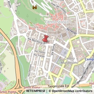 Mappa Via Monforte, 7, 86100 Campobasso, Campobasso (Molise)