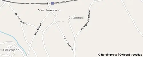 Mappa Sant'Agapito