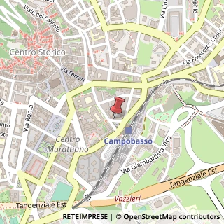 Mappa Piazza Vincenzo Cuoco, 2, 86100 Campobasso, Campobasso (Molise)