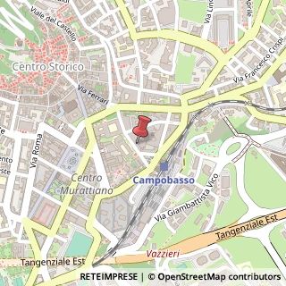 Mappa Via Vittorio Veneto, 86, 86100 Campobasso, Campobasso (Molise)