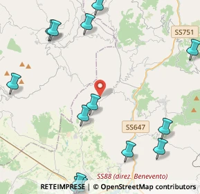 Mappa Contrada Piana, 86011 Baranello CB, Italia (6.544)